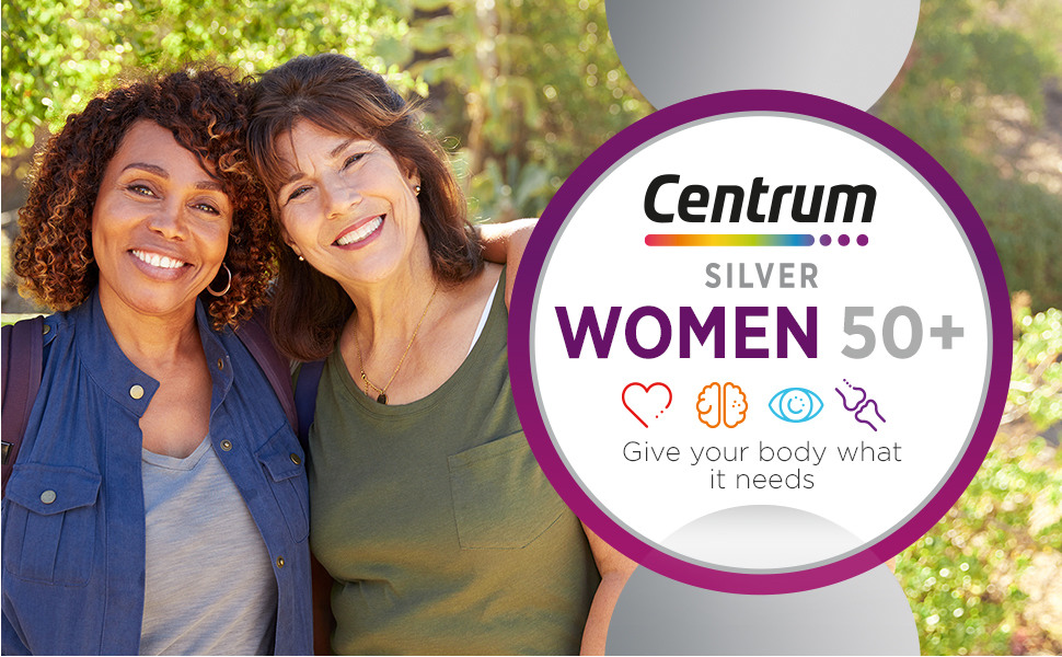 Centrum Silver Women 50+ Multivitamin Supplement Tablets 275 Count