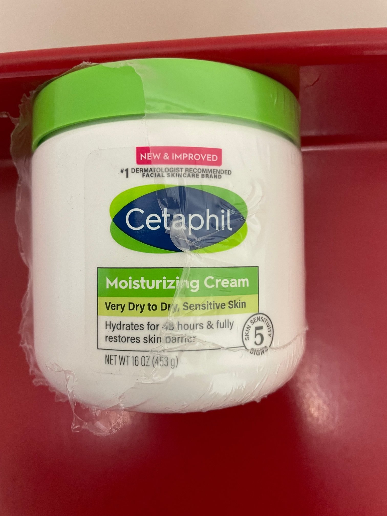 Case of 12Cetaphil Moisturizing Cream for Very Dry/Sensitive 16oz by Galderma