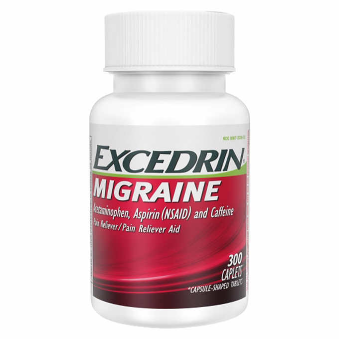 Excedrin Migraine for Migraine Relief, 300 By Glaxo Smith Kline Consumer Hc USA 