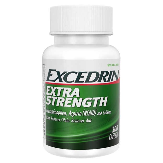 Excedrin Extra Strength for Headache Relief Caplets By Glaxo Smith Kline 