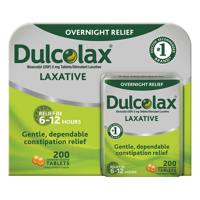 Dulcolax 5mg Tablet 200Ct