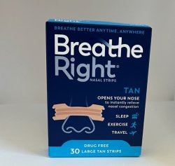 Case of 24-Breathe Right Tan Large 30 Count By Glaxo Smith Kline Consumer 