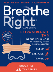 Breathe Right Extra Tan 26 Count By Glaxo Smith Kline Consumer 