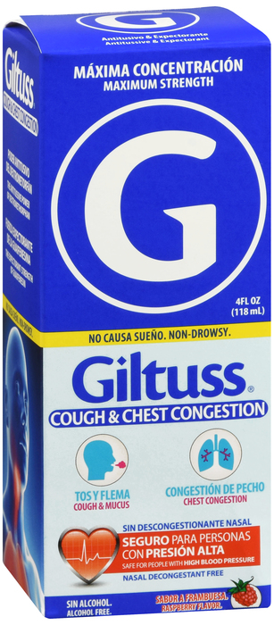 Giltuss Cough 4 oz Liq  By Gil Pharm Corp-Otc/Pr 