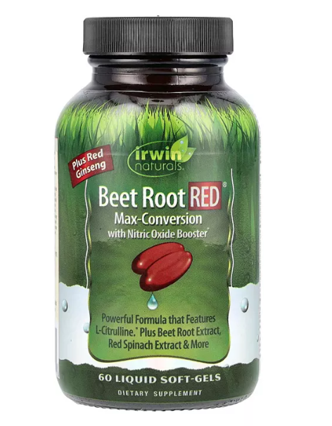 Beet Root Red 60  By Irwin Naturals 