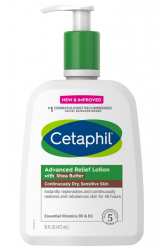 Cetaphil Advanced Relief Lotion 16Oz By Galderma Lab USA