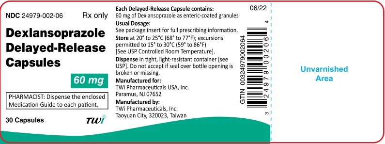 Rx Item-Dexlansoprazole Generic Dexilant 60Mg Cap 30 By Twi