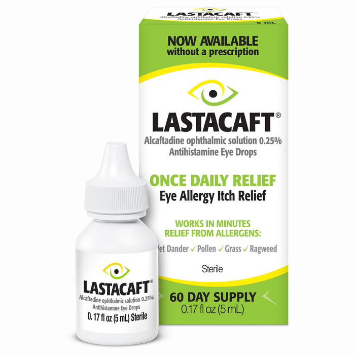 Case of 24-LASTACAFT OTC  0.25% ANTIHISTAMNE EYE DRP 5ML by Allergan Pharma