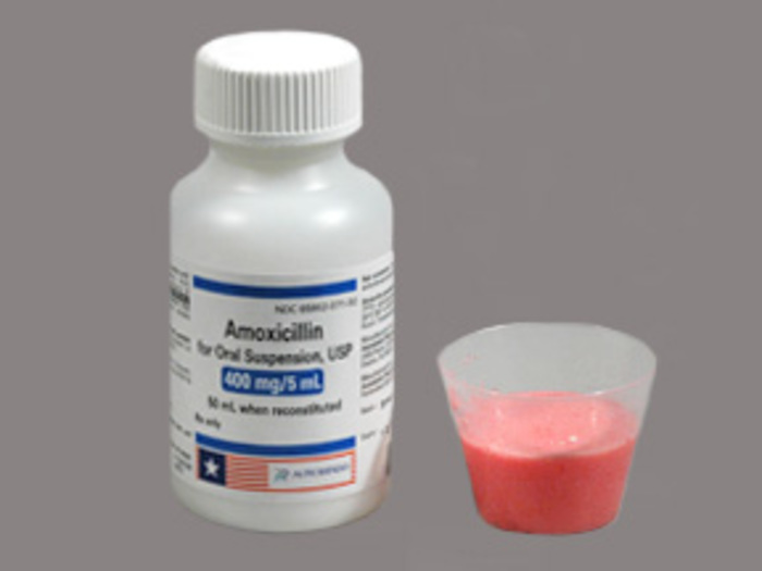 Rx Item-Amoxicillin Trihydrate 200MG/5ML 50 ML Suspension by Aurobindo Pharma U
