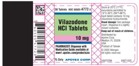Rx Item-Vilazodone Gen Viibryd 10Mg Tab 30 By Apotex  Pharma