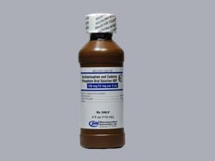DEA- Cl5-Acetaminophen With Codeine 4 OZ sol by Pharmaceutical Associates USA