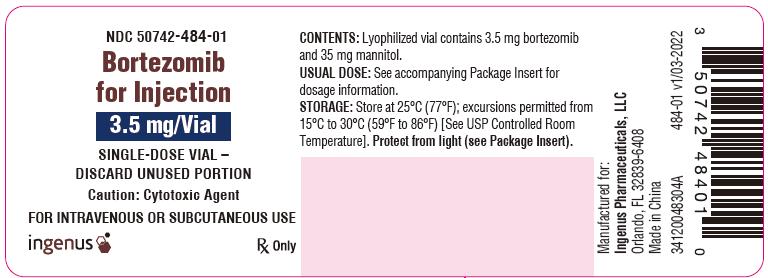 Rx Item-Bortezomib 3.5MG Single Dose Vial by Ingenus Pharma USA Gen Velcade
