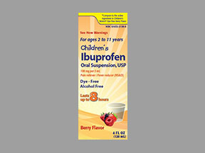 Ibuprofen Child Suspension Berry 4 oz by Perrigo Pharma Gen Motrin