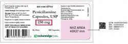 Rx Item-Penicillamine 250 Mg Cap 100 By Breckenridge Pharma