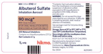 '.Rx Item:Albuterol Sulfate 90MC.'