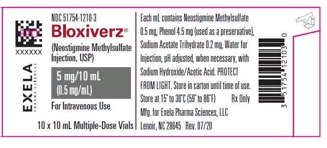 Rx Item:Bloxiverz 5MG 10X10ML MDV by Exela Pharma Sciences /Bran USA