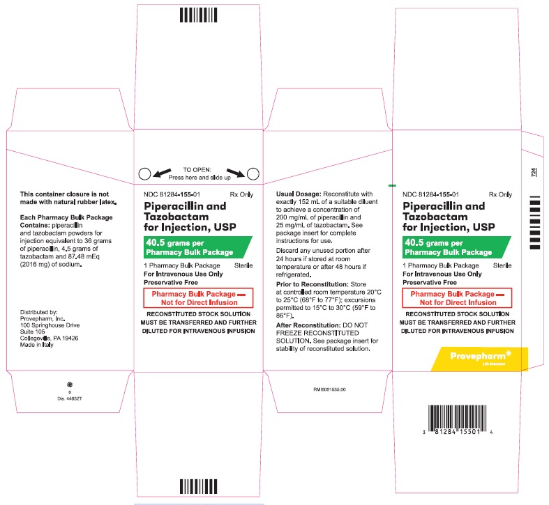 Rx Item:Piperacilin-Tazobactam 40.5GM VL by Provepharm USA Gen Zosyn