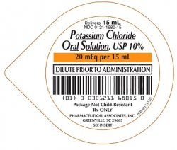 Rx Item:Potassium Chloride 20MEQ 80X15ML SOL Unit Dose Packaging by Pharmaceutic