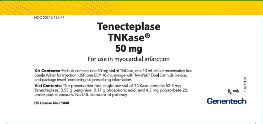 '.Rx Item:Tnkase 50MG VL by Gene.'