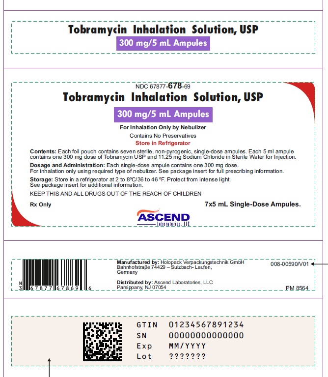 Rx Item:Tobramycin 300MG 56X5ML AMP by Ascend Lab USA
