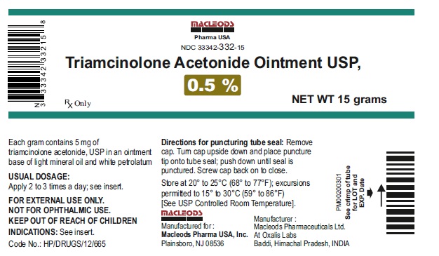'.Rx Item:Triamcinolone 0.5% 15GM ONT by M.'
