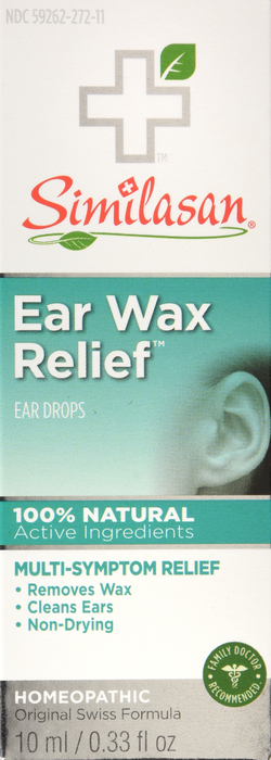 Pack of 12-Similasan Ear Wax Releif 10ml By Similasan Corp