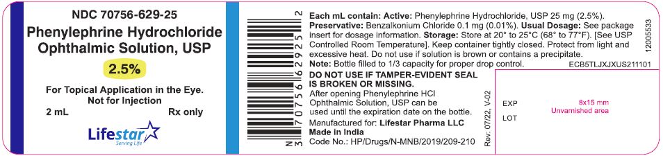 Rx Item-Phenylephrine 2.5% Drops 2Ml By Lifestar Pharma Gen Mydfrin