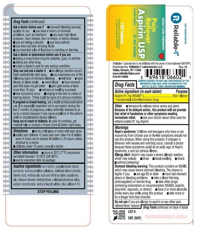 Aspirin 81Mg 1000 Tab Each By Reliable 1 Pharma USA GEN ECOTRIN