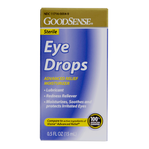 Goodsense Eye Drops Advanced Relief Moisturizer 0.5Oz .5 oz 15ml