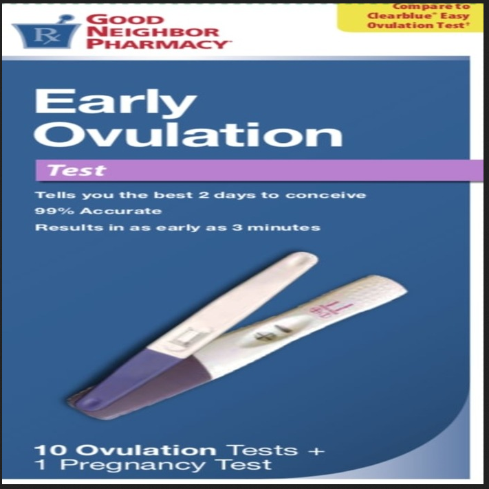 pack of 12-GNP Ovulation Test 10Ct +1Ct Preg Test By GNP