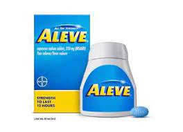 Aleve Naproxen Sodium Tablets 220Mg Pain Reliever/Fever Reducer Caplets 90Ct 