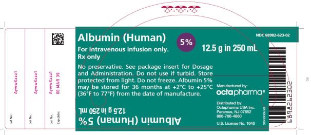 Rx Item-Albumin 5% Sol 250 ML 12.5gm By Octa Pharma Albumin Human