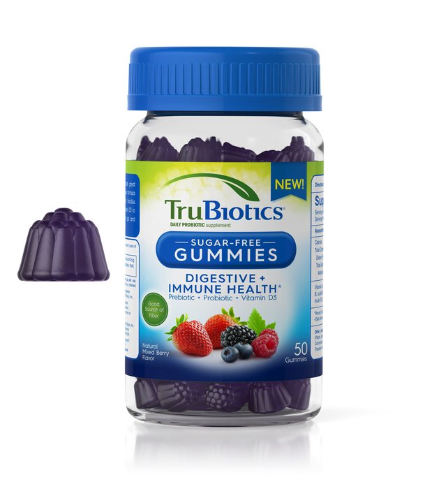Pack of 12-TruBiotics Digestive + Immune Health S/F Gummies 50ct By PANTHERYX