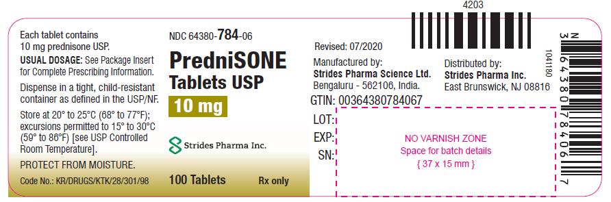 Rx Item-Prednisone 10Mg Tab 100 By Stride Pharma