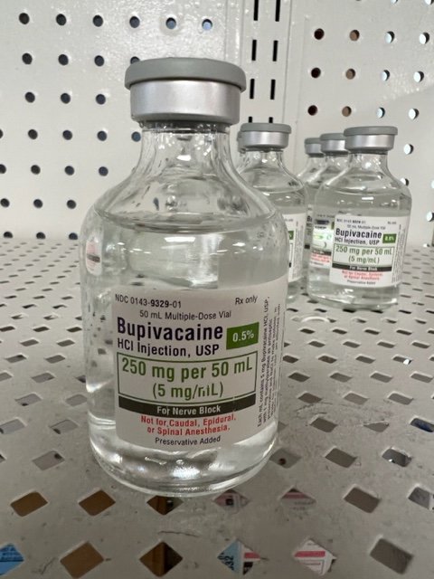 Rx Item-Bupivacaine 5Mg/ml Vial 1X50ml .5% By Hikma