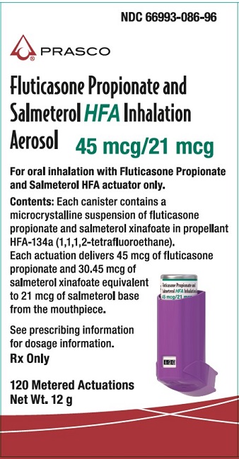 Rx Item-Fluticasone propionate/salmeterol Gen Advair HFA 45 21mcg Inh 12gm