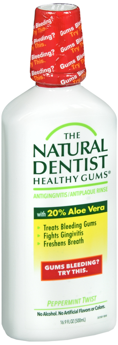 Natural Dentist Healthy Gum Mint Mouthwash 16.9oz