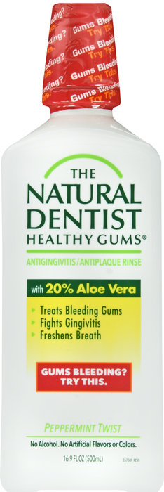 Natural Dentist Healthy Gum Mint Mouthwash 16.9oz