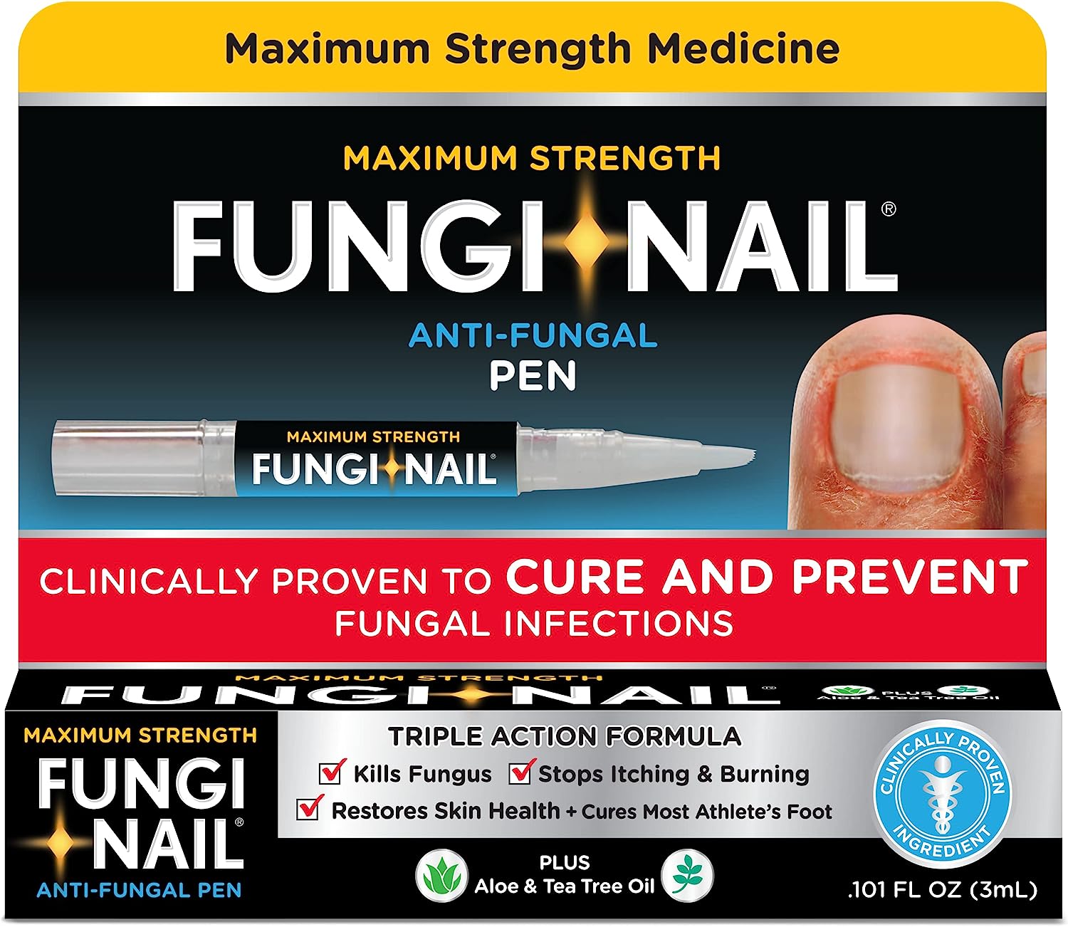 Case of 36-Fungi-Nail Anti-Fungal Pen 0.1oz