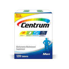 Centrum Mens Multi Vitamins Tablet 120 Count by Glaxo Smith Kline 