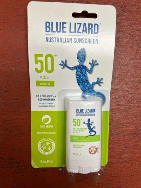 Blue Lizard Sensitive SPF 50+ Australian Mineral Sunscreen Stick 0.5oz