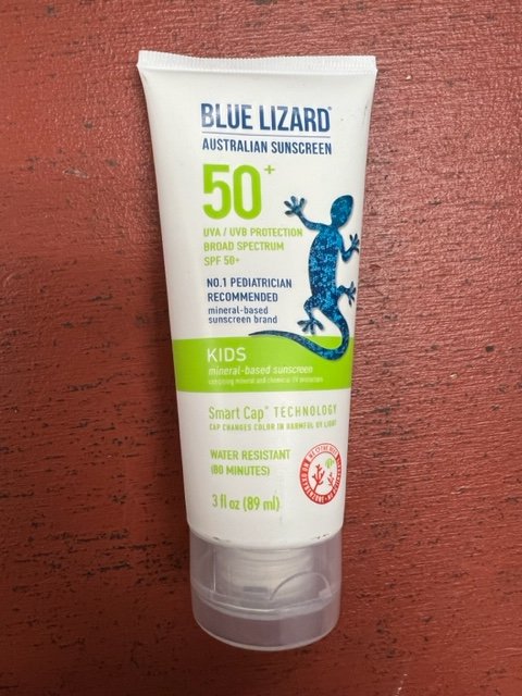 Blue Lizard Kids Sunscreen SPF50 Lotion 3OZ by Crown Lab