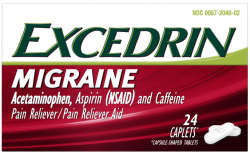 Excedrin Migraine Capsule 24 CT By Glaxo Smith Kline Consumer