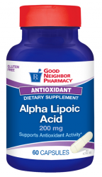 GNP Alpha Lipoic Acid 200 Mg Cap 60CtBy 21st Century Nutritional Prod/GNP