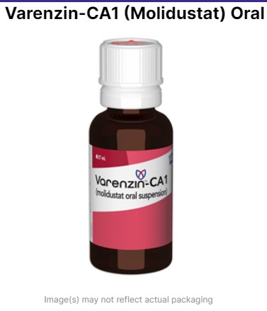 Varenzin-CA1 (Molidustat) Oral Suspension 25mg/mL  27mL By Elanco(Vet)