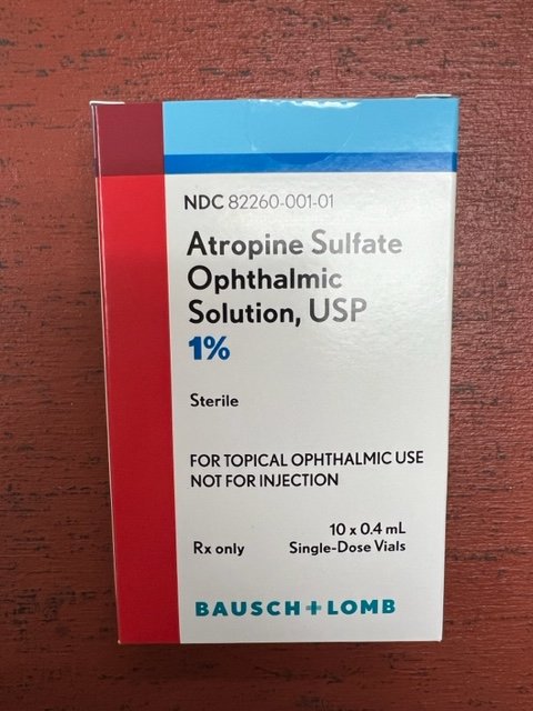 RX ITEM-Atropine Sulfate 1% drops 10X.4ML by Valeant Bausch and Lomb