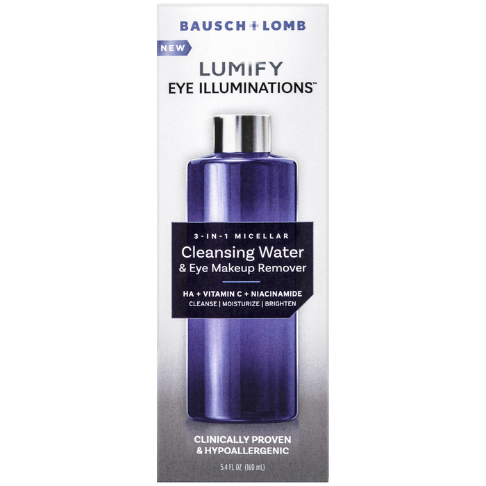  Lumify Eye Illuminations 3in1 Cleansing Liquid 5.4oz By Bausch & Lomb .  UPC #: 3-10119-02287-0 310119022870 310119022870 
: WHL 10279331
 #: 763908
0050001128 BAUSCH & LOMB AMERICAS, INC.