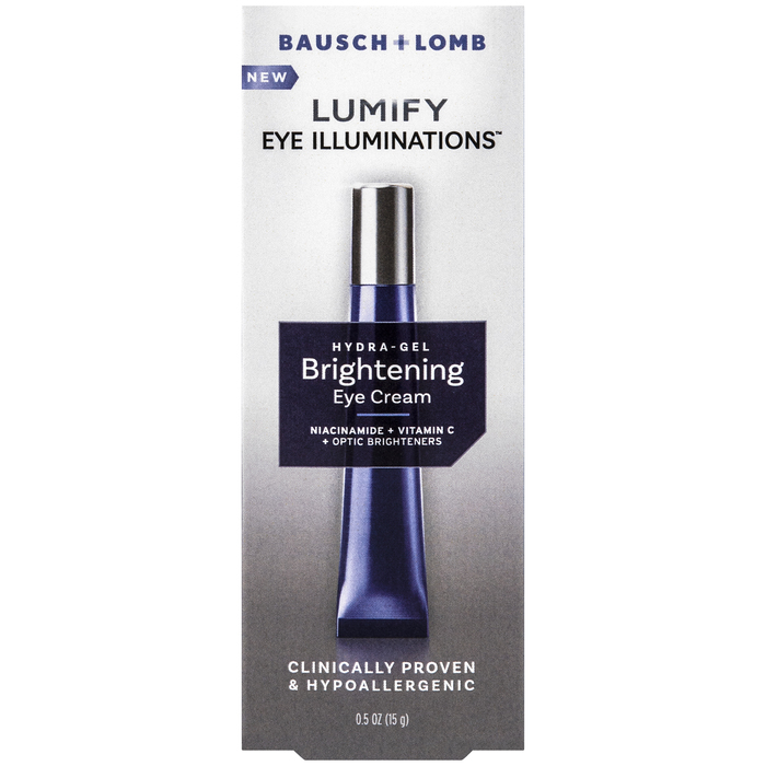 Pack of 12-Lumify Eye Illuminations Bright Eye Cream 0.5oz By Bausch & Lomb