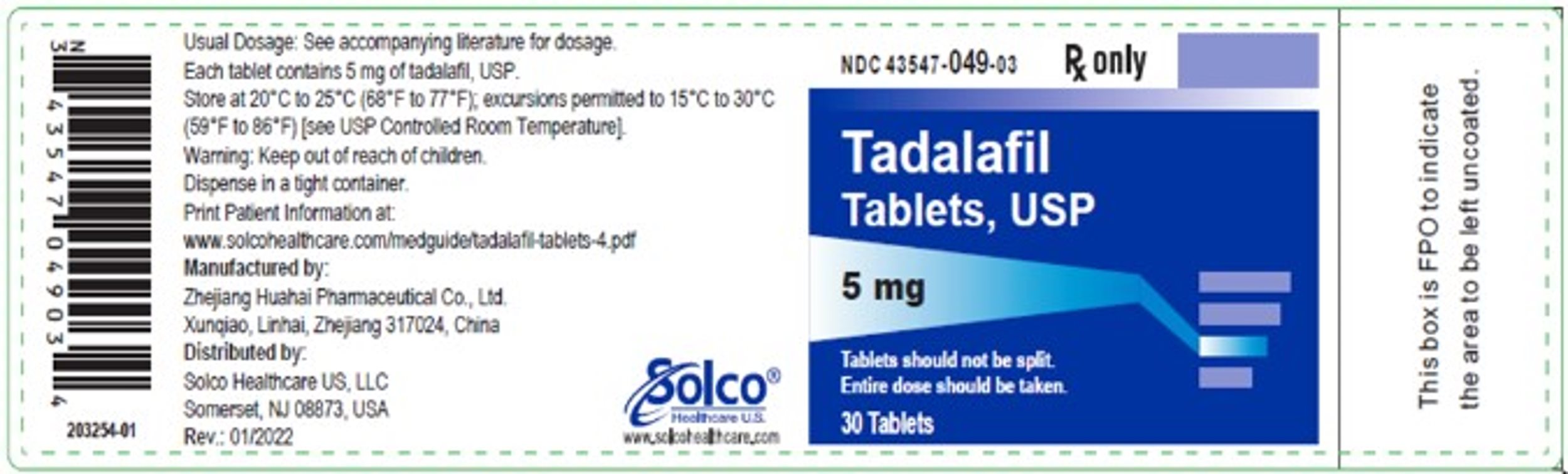 '.Tadalafil 5MG 30 .'