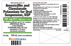 Rx Item-Amoxicillin-Clavulanate Potas 200mg-28.5 100 ML Ge Augmentin Exp 5/31/24